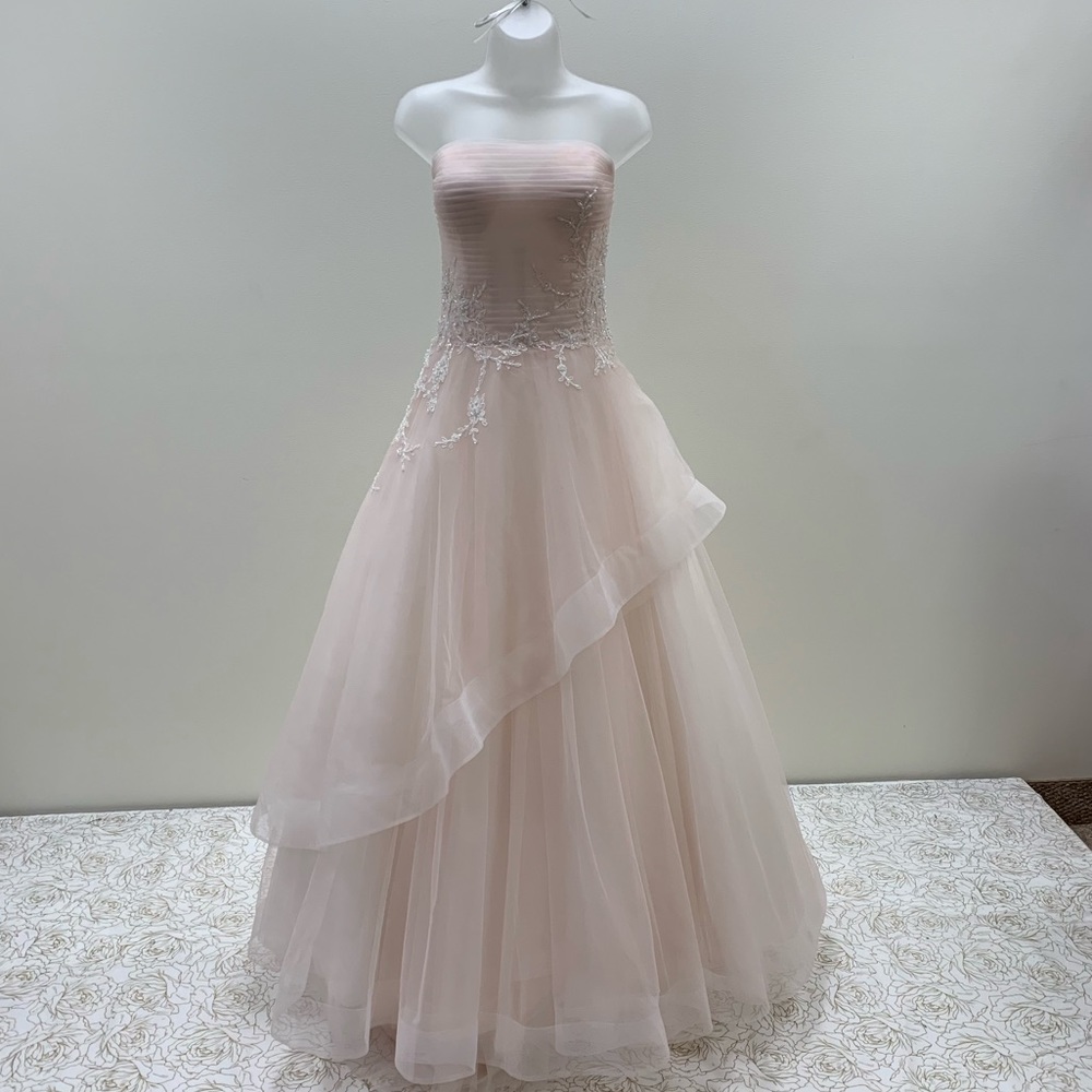 NWT Designer Adrianna Papell Strapless Gown
